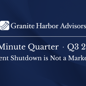 15-Minute Quarter: A Government Shutdown is Not a Market Shutdown